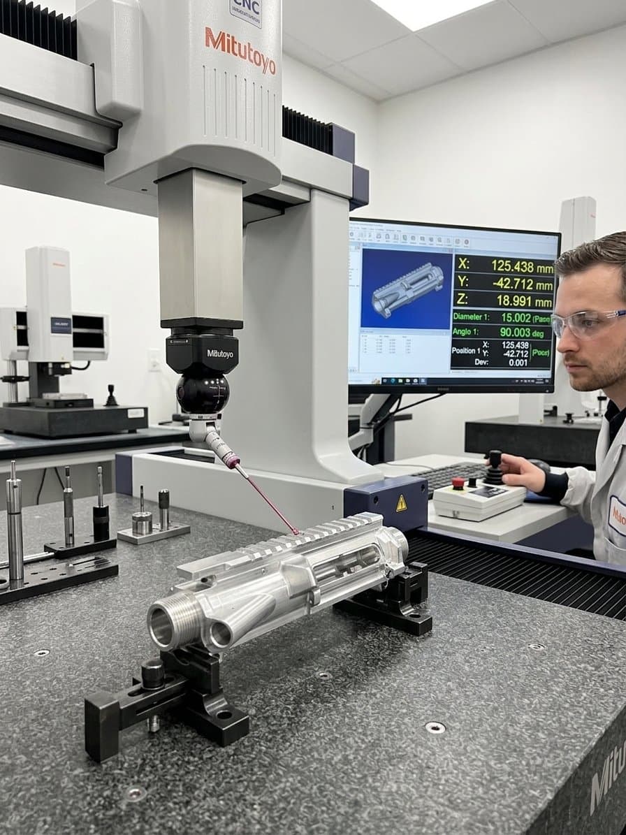Quality inspection with CMM